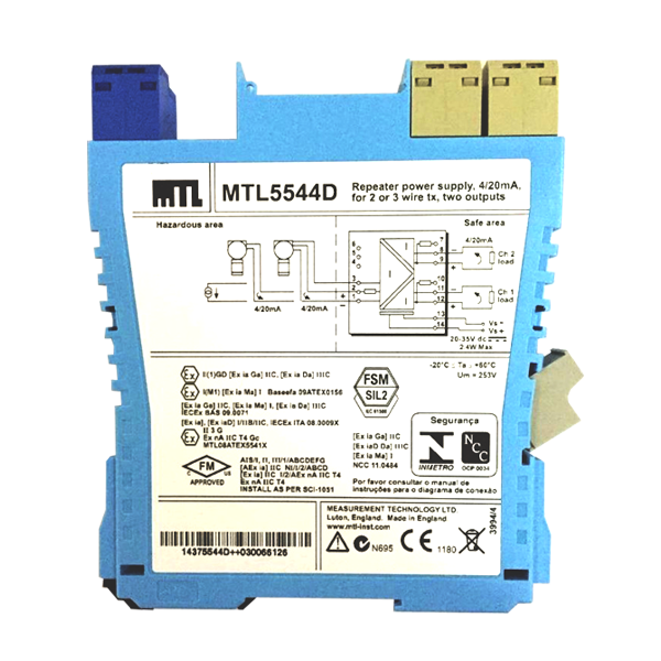 MTL5544D New MTL Repeater Power Supply